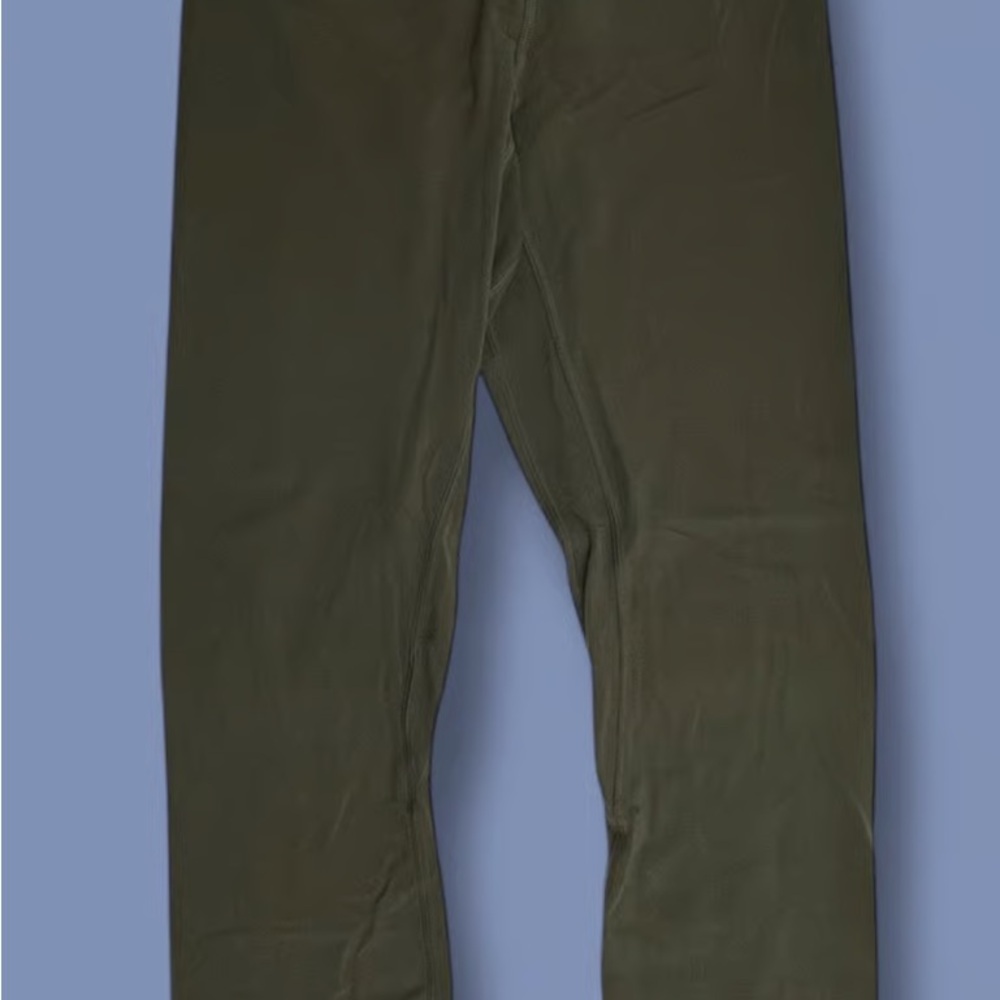 Lululemon Align Ankle Legging 24” Inseam Sz 4 Olive Green Women’s Cropped